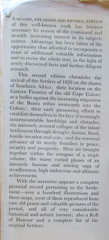The Story of the British Settlers of 1820 in South Africa