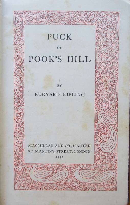 PUCK OF POOK`S HILL