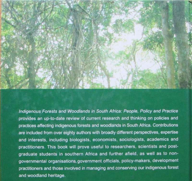 Indigenous Forests and Woodlands in South Africa-Policy, People and Practice