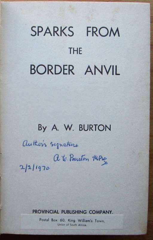 Sparks from the Border Anvil