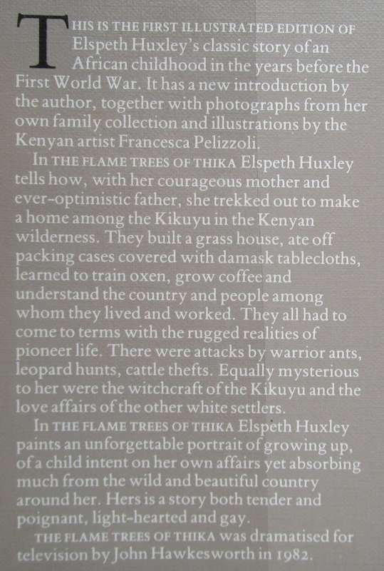 The Flame Trees of Thika Memories of an African Childhood