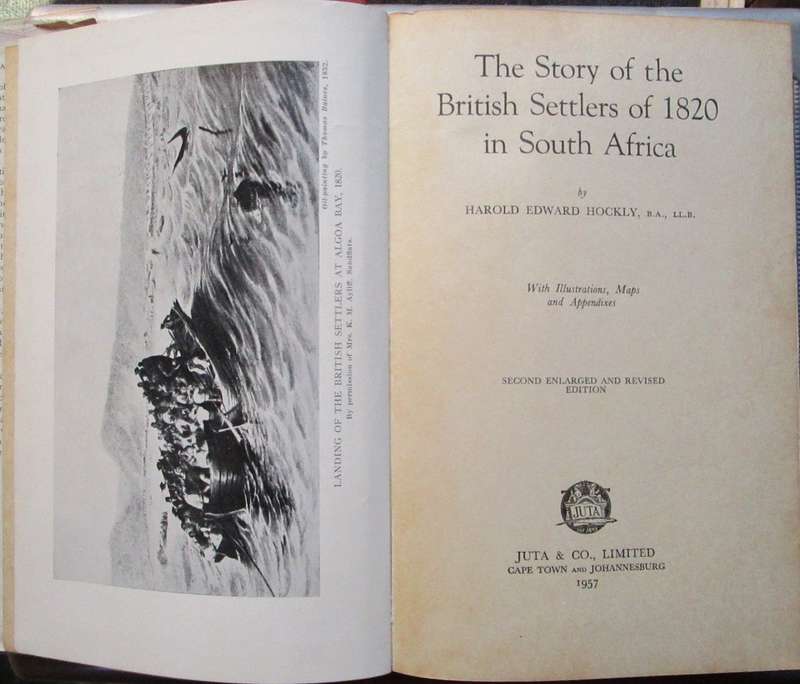 The Story of the British Settlers of 1820 in South Africa