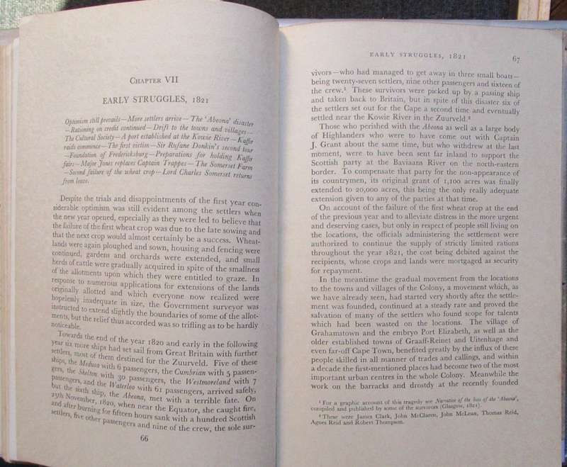 The Story of the British Settlers of 1820 in South Africa