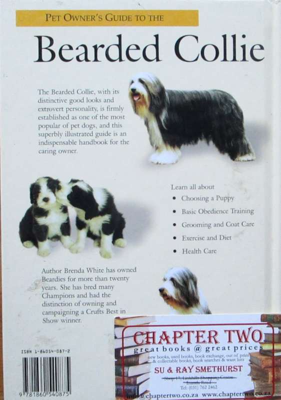 Pet Owner`s Guide to the BEARDED COLLIE