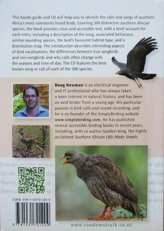 500 Common Bird Calls in Southern Africa (with CD)