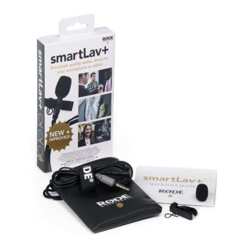 Rode Smartlav+ Microphone Broadcast Quality for use with Cellphone, Tablet or Camera
