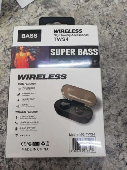 Wireless bluetooth earbuds