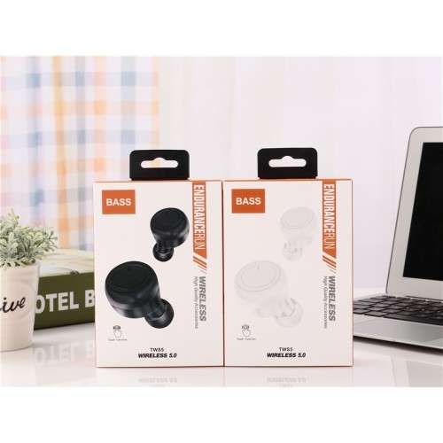 Luxury TWS 5 Wireless Headset Bluetooth 5.0 headphone auto pair Touch Control Earbuds