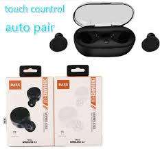 Luxury TWS 5 Wireless Headset Bluetooth 5.0 headphone auto pair Touch Control Earbuds