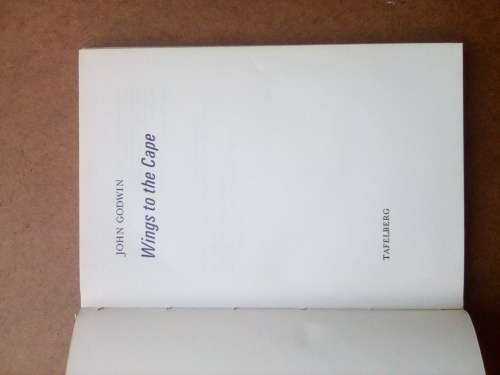 WINGS TO THE CAPE BY J GODWIN.