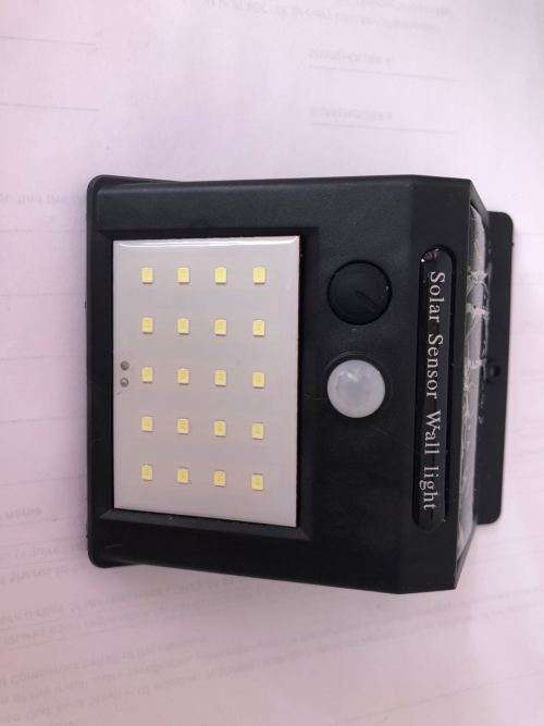 Solar Powered LED Wall light