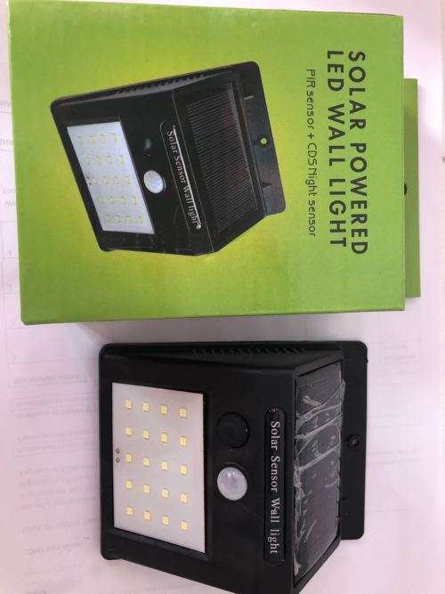 Solar Powered LED Wall light
