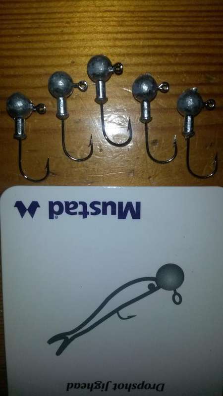 Mustad jighead 1.16 oz 10 pack