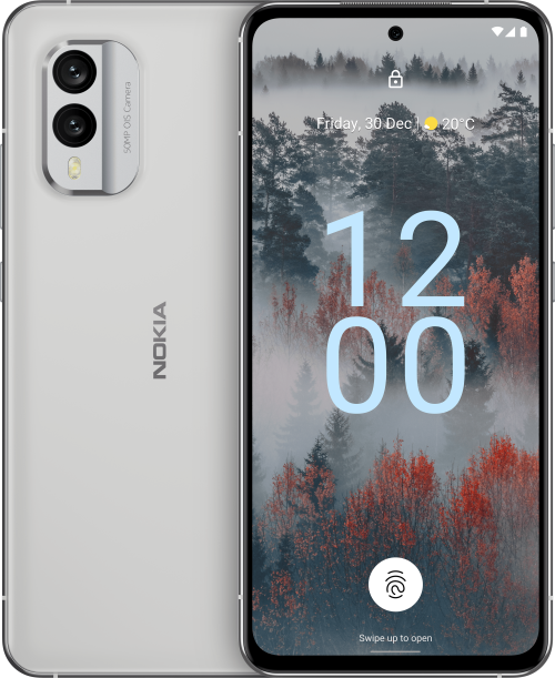 Nokia X30 5G (Ice-White color!!!, Very rare phone in South Africa, one of the very few. )