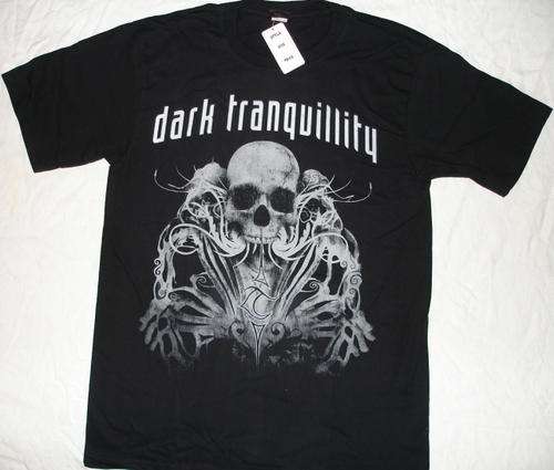 DARK TRANQUILLITY - SKULL LOGO MEDIUM T SHIRT