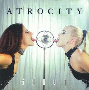 ATROCITY Shout GERMAN Import Cat# MAS CD0141 Tears for Fears Cover Version