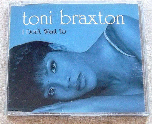 TONI BRAXTON I Don`t Want To 5 track maxi CD SOUTH AFRICA Cat#CDBMGS(WS)247
