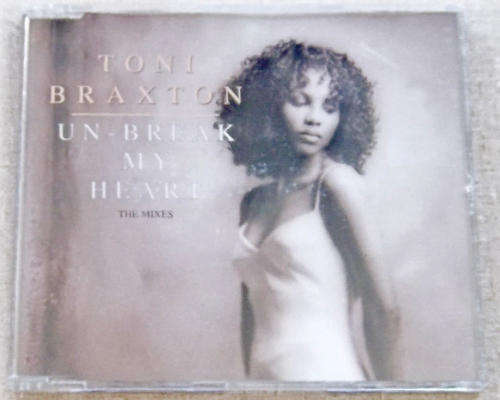 TONI BRAXTON Un-Break My Heart 5 track maxi CD SOUTH AFRICA Cat#CDBMGS(WS)236