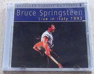 BRUCE SPRINGSTEEN Live in Italy 1993 CD SOUTH AFRICA Cat# REVCD 490 Exclusive