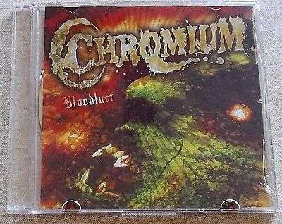 CHROMIUM Bloodlust EP SOUTH AFRICA Power Metal CD