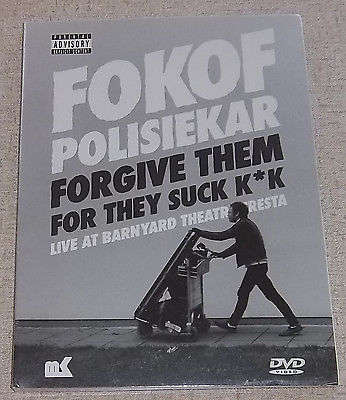 FOKOFPOLISIEKAR Forgive Them For They Suck K*k Live DVD SOUTH AFRICA Cat#FPK001