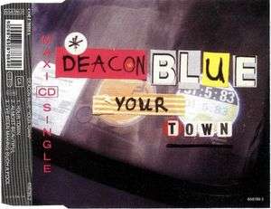 DEACON BLUE Your Town CD Single