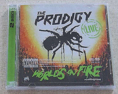 THE PRODIGY Live - World's On Fire CD + DVD