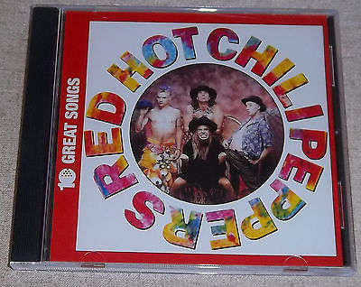 RED HOT CHILI PEPPERS 10 Great Songs SOUTH AFRICA Cat#CDEMCJ5566
