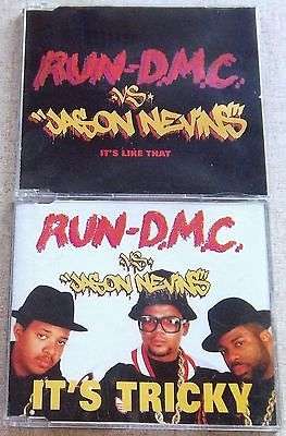 RUN-DMC Vs Jason Nevins It`s Tricky + It`s Like That CD Singles
