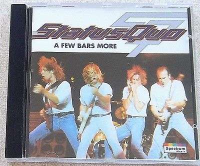 STATUS QUO A Few Bars More SOUTH AFRICA Cat# BUDCD 1027