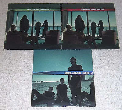 SKUNK ANANSIE 2 X Post Orgasmic Chill + Secretly Promo Cardsleeve CDs EUROPE