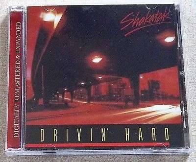 SHAKATAK Drivin Hard Digitally Remastered & Expanded Cat#CDRPM2063