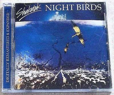 SHAKATAK Night Birds Digitally Remastered & Expanded SOUTH AFRICA Cat# CDRPM2053