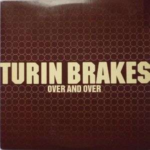 TURIN BRAKES Over And Over CD single PROMO