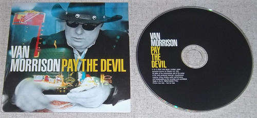 VAN MORRISON Pay The Devil Promo Cardsleeve EUROPE 14 Tracks Cat# PTD2