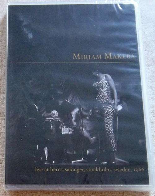MIRIAM MAKEBA Live At Bern`s Salonger, Stockholm, Sweden, 1966