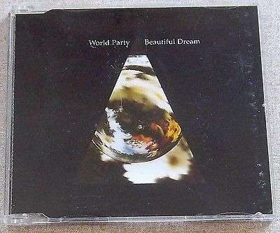 WORLD PARTY Beautiful Dream 2 track CD Single
