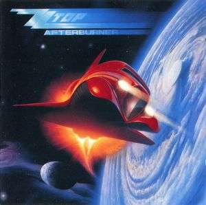 ZZ TOP Afterburner EUROPEAN Import