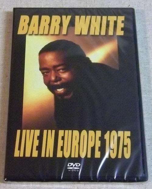 BARRY WHITE & Love Unlimited Live in Europe 1975 SOUTH AFRICA Cat# REVDVD370