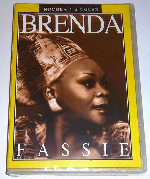 BRENDA FASSIE No.1 Singles DVD SOUTH AFRICA Cat CDBREN 104