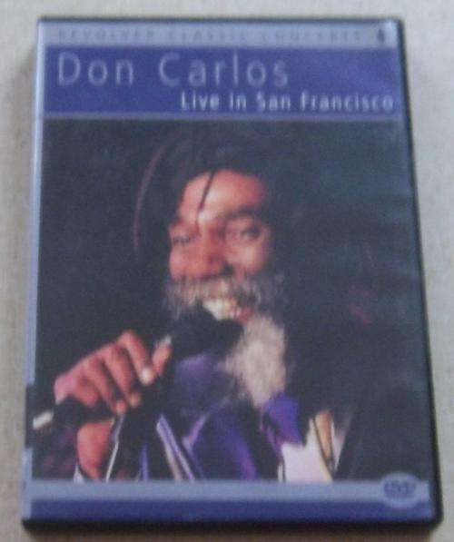 DON CARLOS Live in San Francisco DVD SOUTH AFRICA Cat# REVDVD272