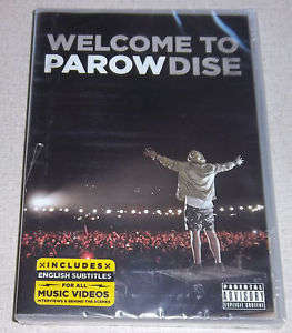 JACK PAROW Welcome to Parowdise DVD SOUTH AFRICA All Regions