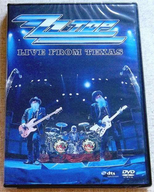 ZZ TOP Live From Texas DVD SOUTH AFRICA Cat# EREDV688