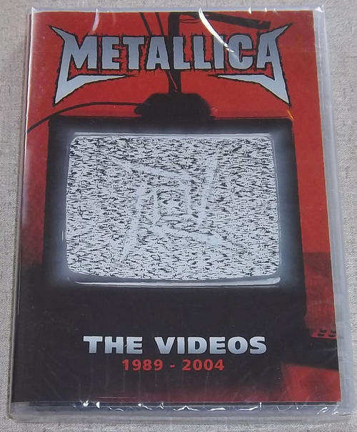 METALLICA The Videos 1989 to 2004 DVD