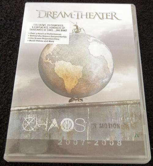 DREAM THEATER  Chaos in Motion 2007-2008