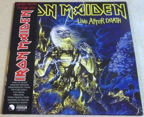 IRON MAIDEN Live After Death Gatefold Double Picture Disc Limited Edition