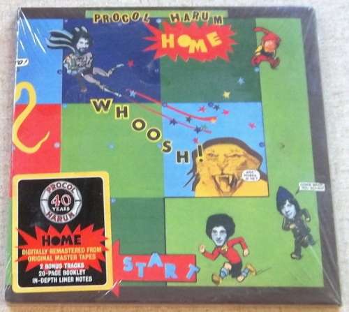PROCOL HARUM Home + xtra trax UK Cat#SALVOMDCD21