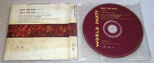WORLD PARTY She`s the One 2 track Promo