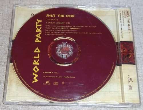 WORLD PARTY She`s the One 2 track Promo