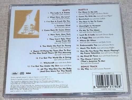 FRANK SINATRA Duets and Duets II 2xCD